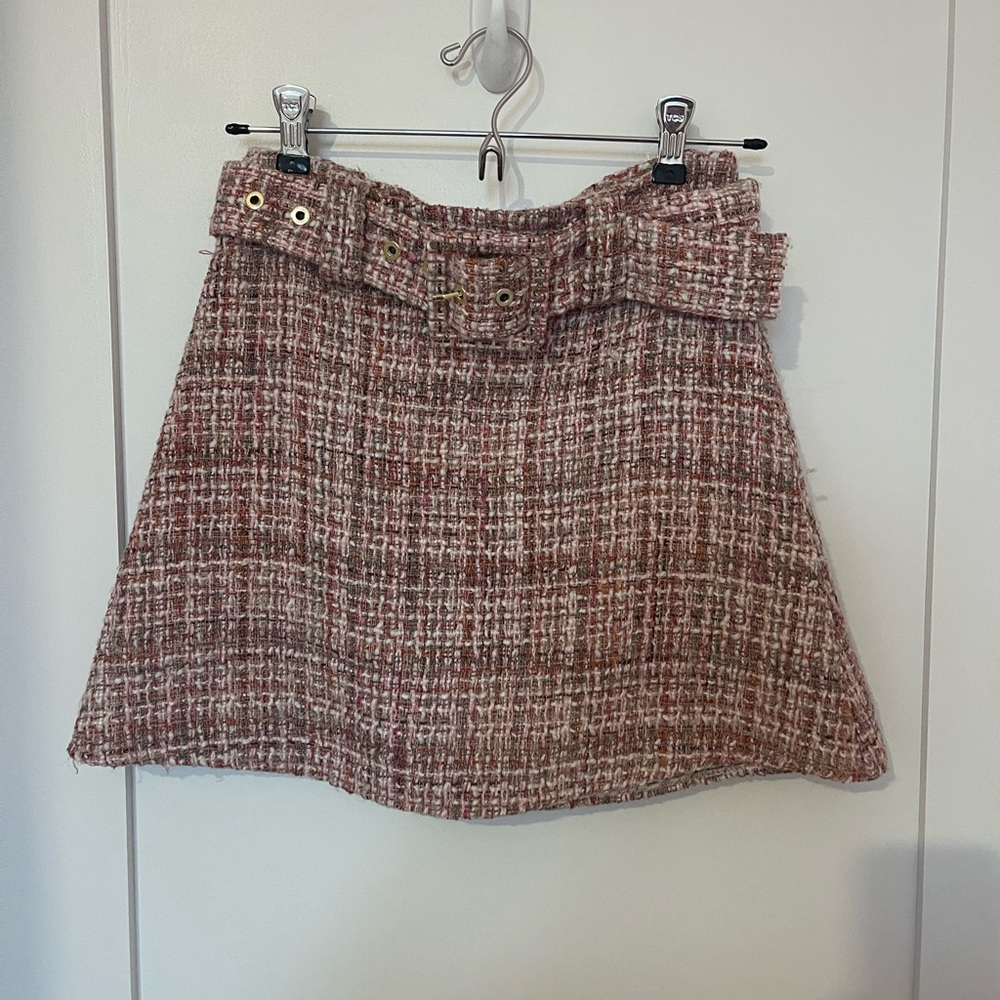 Zara tweed skirt